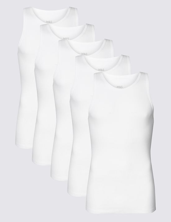 Man Vests Pack of 5