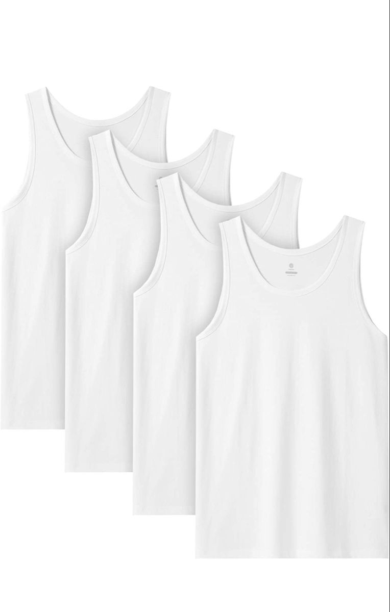Man Vests Pack of 4