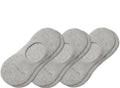 Man Cotton Lightweight No Show Socks Gey ( pack of 6)