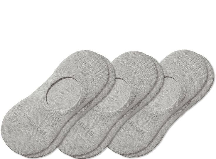 Man Cotton Lightweight No Show Socks Gey ( pack of 6)