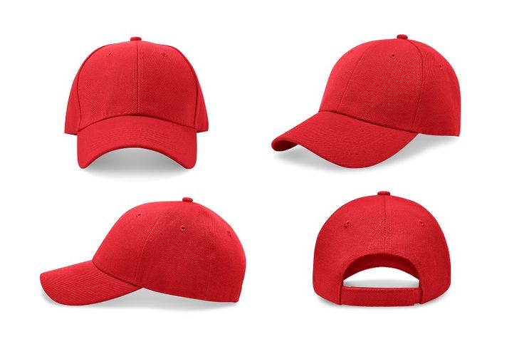 Man's P Cap - Red