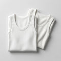 Man Vests White Pack of 2